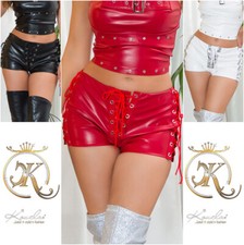 Koucla womens hotpants leather - womens,