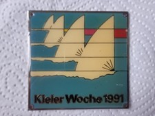 Kieler Woche Plakette 1991