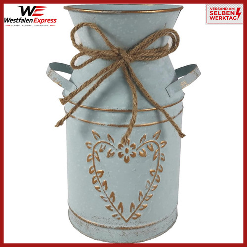 Blumenvase herz eisen - blumenvase,