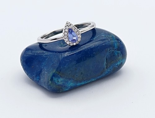 Tansanit ring 18 - (ca., 57)