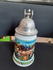 Reservistenkrug Mit Zinndeckel
