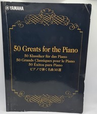 50 Greats for the Piano Yamaha Piano Klavier Liederbuch Klassik Mozart Bach