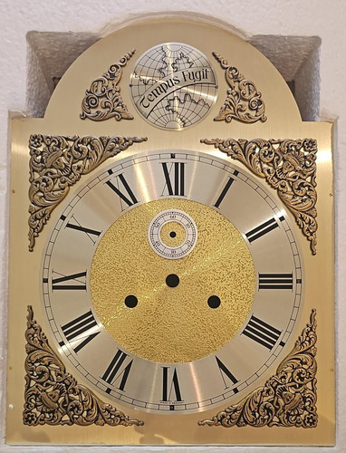 Standuhr bogen zifferblatt nos - zifferblatt,