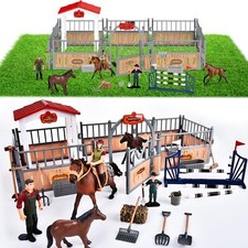 	55 Stück Pferdestall