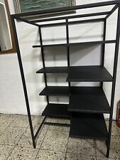 Loft Industrie-Design Standregal 4 Ablagen 135H Regal Laden Büro Stabil Metall