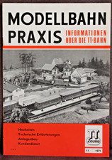 Sammler: Zeuke " TT Modelbahnpraxis", Heft 11-1971- komplett - guter Zustand