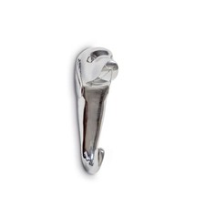 Wandhaken Hund silber