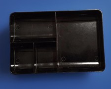 Alte Kasseneinlage Kasseneinsatz Schreibtischablage Ablage aus Bakelit , 14x21cm