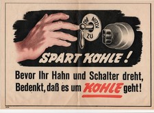 Flugblatt Spart Kohle