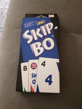Skip-Bo - Mattel blau Schwarze