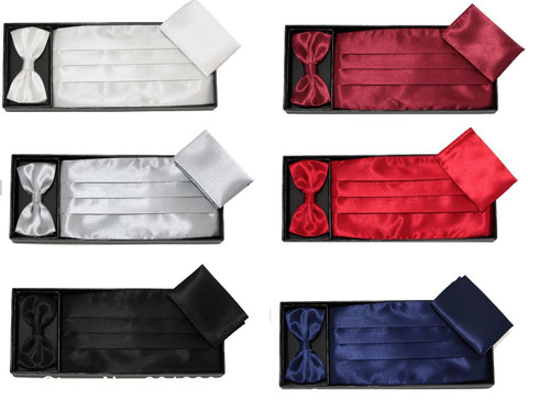 Kummerbund gürtel fliege - kummerbund,