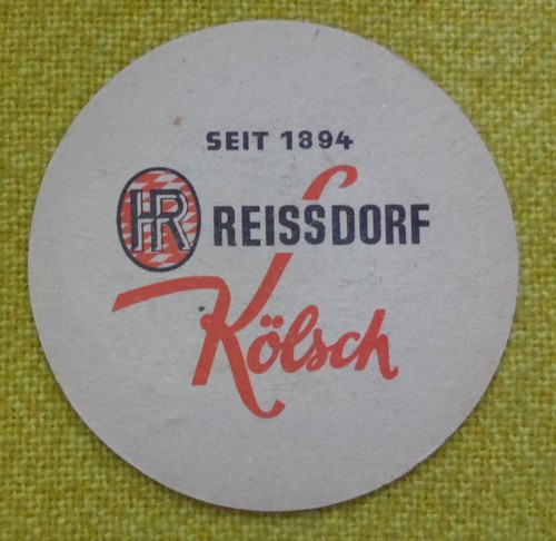 Bierdeckel reissdorf kölsch - bierdeckel,