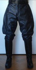 Leder Breeches - Reithose aus