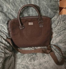 braune filzige Tasche  "BOSS