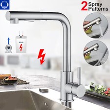 Wasserhahn Niederdruck Küchenarmatur mit Ausziehbar Brause Küche Mischbatterie