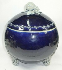 Große Art Deco Bowle Bowlentopf