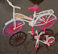 Barbie Puppen Fahrrad Set