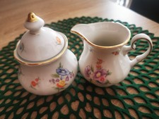 Burg Lindau Zuckerdose, Milchkännchen 