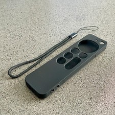 Hülle für Apple TV Fernbedienung - 4K Siri Remote 2/3. Generation - schwarz Neu