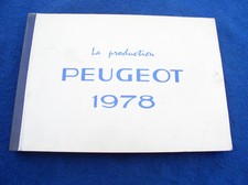 Technische Daten 1978 Werkstatthandbuch Peugeot 104 304 305 404 504 604 J7