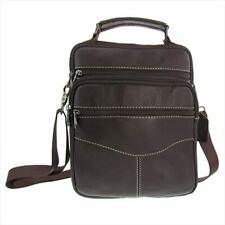 Unisex Echt Leder Tasche Umhängetasche Freizeittasche Schultertasche City Bag 