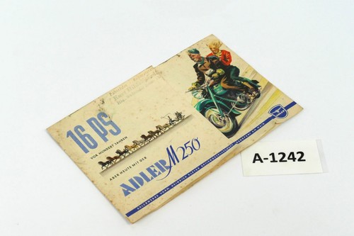 Adler 250 dattenblatt - adler,