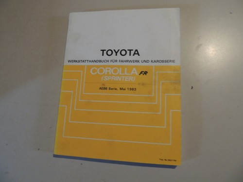 1983 werkstatthandbuch - ,