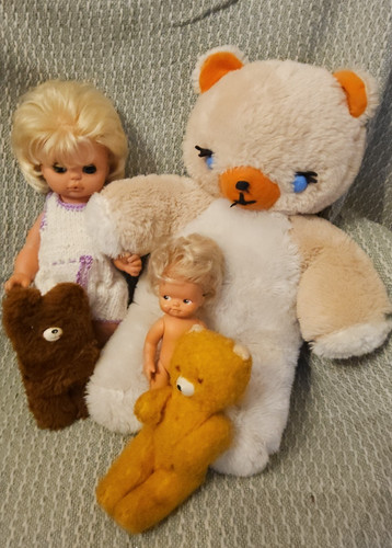Ddr puppen teddy teddybär - &,