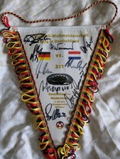 Unikat. Originale Autogramme. Wimpel Groß. Bayern. DFB. WM 1974. Rarität. Köln. 