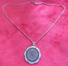 800er Silber Halskette mit