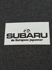 SUBARU ➔ Sticker / Aufkleber