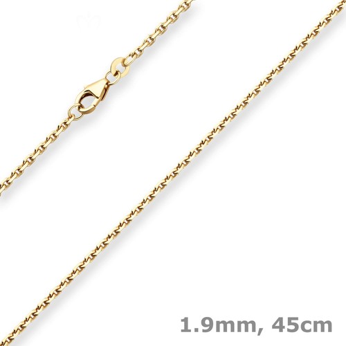 9mm ankerkette diamantiert - 1,9mm,