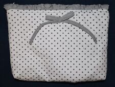 Louis & Louisa Kosmetiktäschchen weiß-grau NEU Gr.L