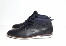 Herren Schuhe Bull Boxer 43 Halbschuhe Schnürschuhe Leder dunkelblau