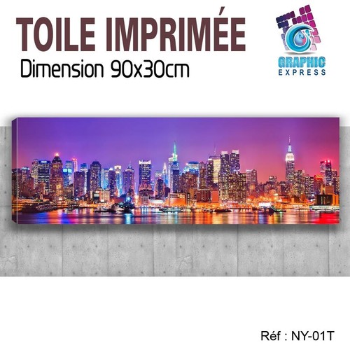 90x30cm imprimée leinwand - imprimée,