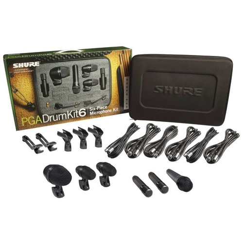 Neu shure pgadrumkit6 - shure,