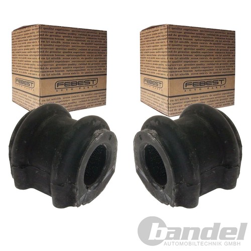 Febest 25mm stabilager - 2x,