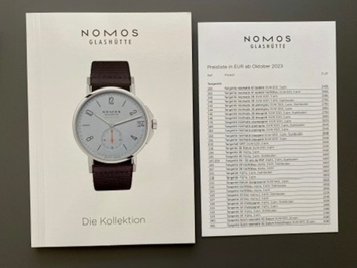 Nomos glashütte die - nomos,