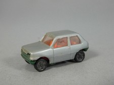 AUTOS: PKW D/EU 1979 (1. Serie) - Renault R5 silber, Boden dunkelgrün