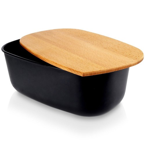 Brotkasten mit holzbrett - brotkasten,