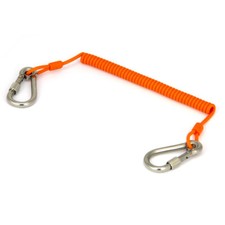 2m Coil Lanyard aus Kevlar