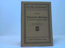 Allgemeine Geologie. III. Die