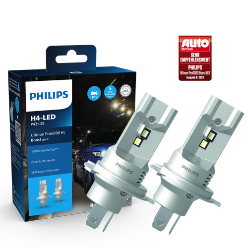 Philips ultinon pro6000 - ultinon, h4