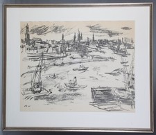 Lithographie:  Oskar