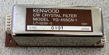 Kenwood YG-455CN-1 CW Quarz Filter 250Hz Bandbreite IF 455kHz Amateurfunk