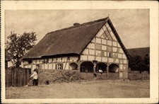 Ak Leißow Neumark Ostbrandenburg, Dorfpartie - 3573597