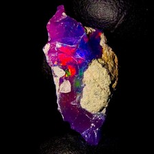 Natürlich fire opal Roh, 7