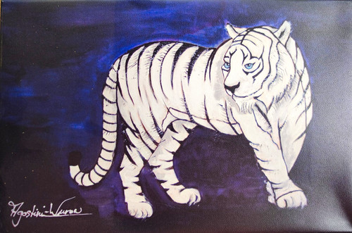 Tiger druck auf - druck, stabilem