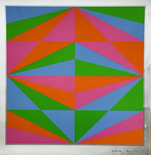 Original max bill siebdruck - max,