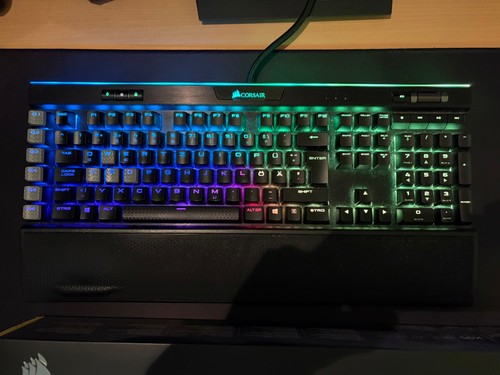 Corsair k95 rgb platinum - platinum, inkl
